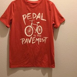 Cat&Jack boys graphic brown& white short sleeves tees, Size XL (16). Never worn.